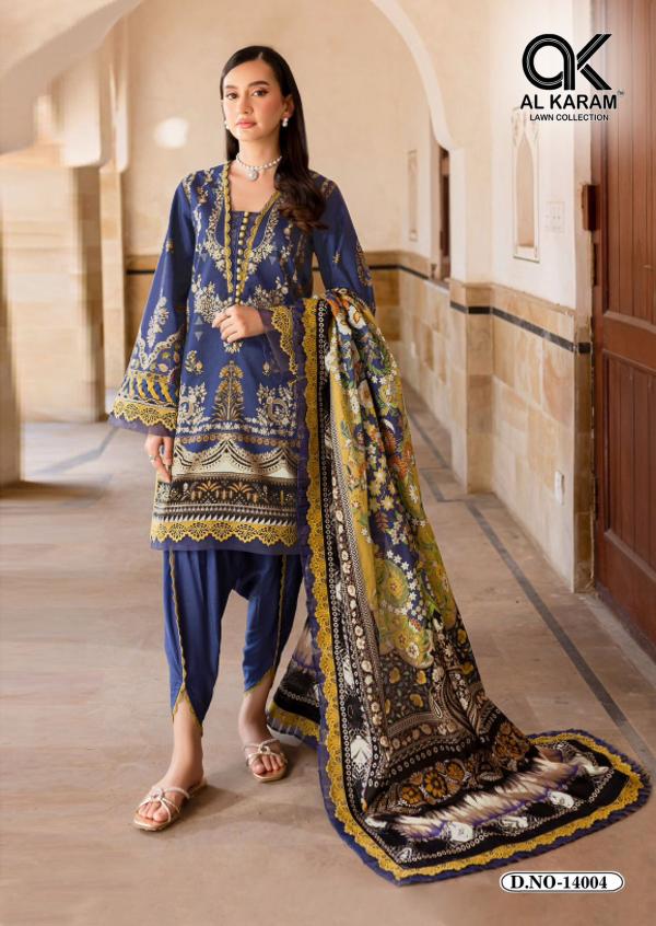 Alkaram Kesariya Vol-14 – Karachi Dress Material